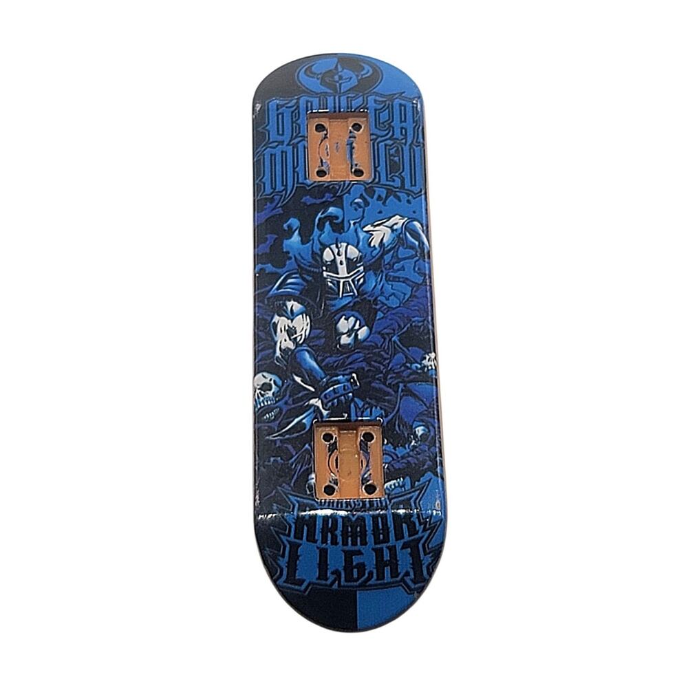 Vtg Tech Deck Darkstar Armor Light Gailea Momolu Fingerboard Skateboard 96mm